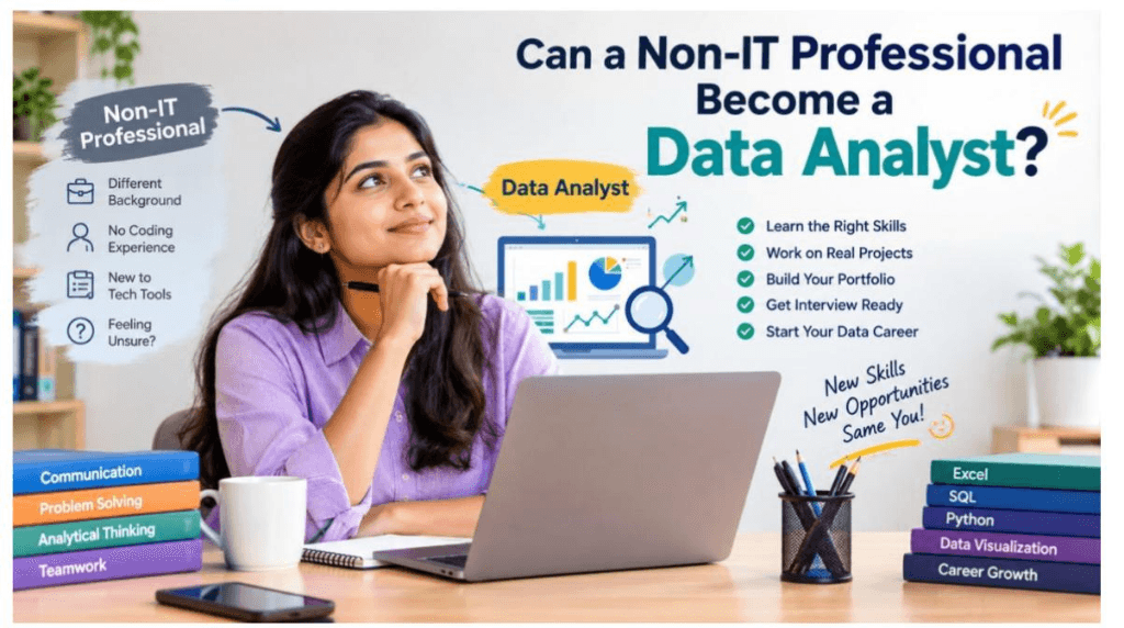 Can a Non-IT Professional Become a Data Analyst? Complete Career Guide